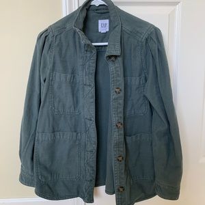 Gap Slub Chore Jacket Small Petite
